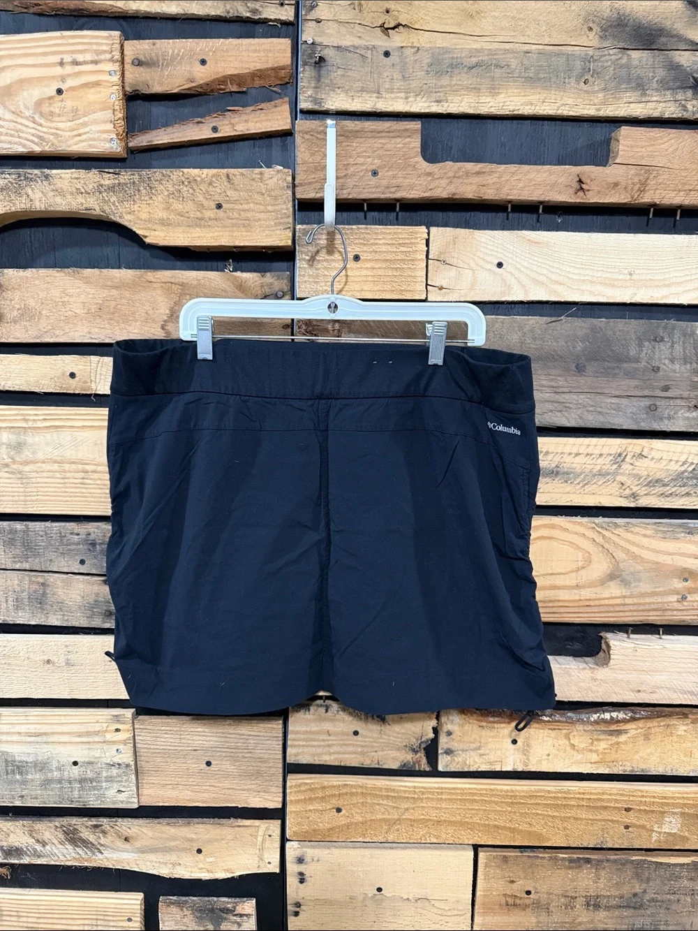 Columbia Black Anytime Casual Skort with side ties Size‎ XXL